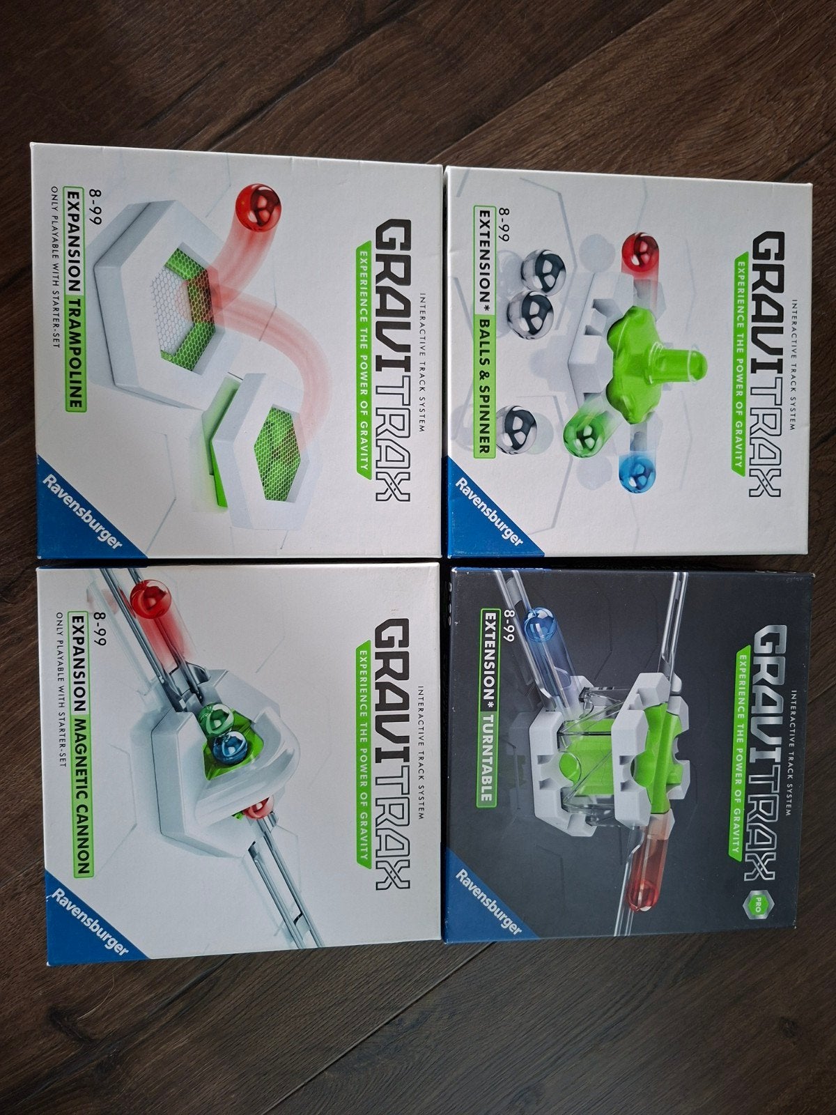 gravitrax verschillende extra sets extension expansion, Ophalen of Verzenden, Zo goed als nieuw, Bouwen