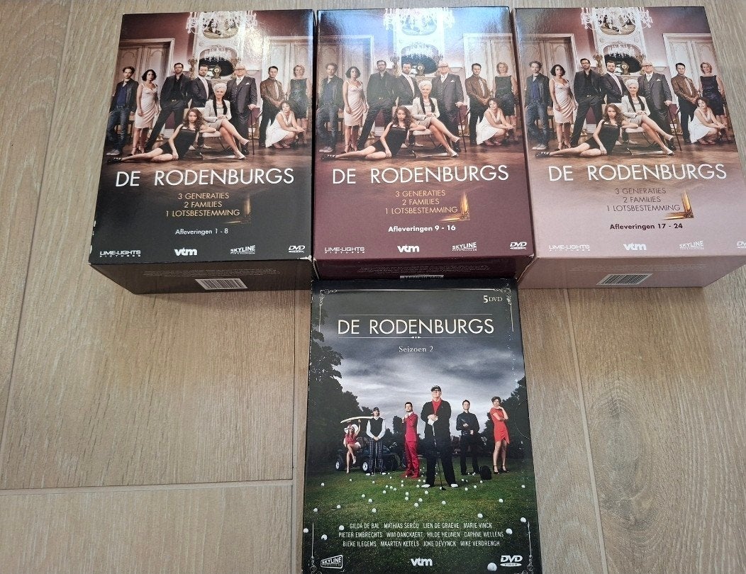 ​De Rodenburgs - Volledige Reeks (Seizoen 1 + Seizoen 2) DVD, Enlèvement, Saison 1