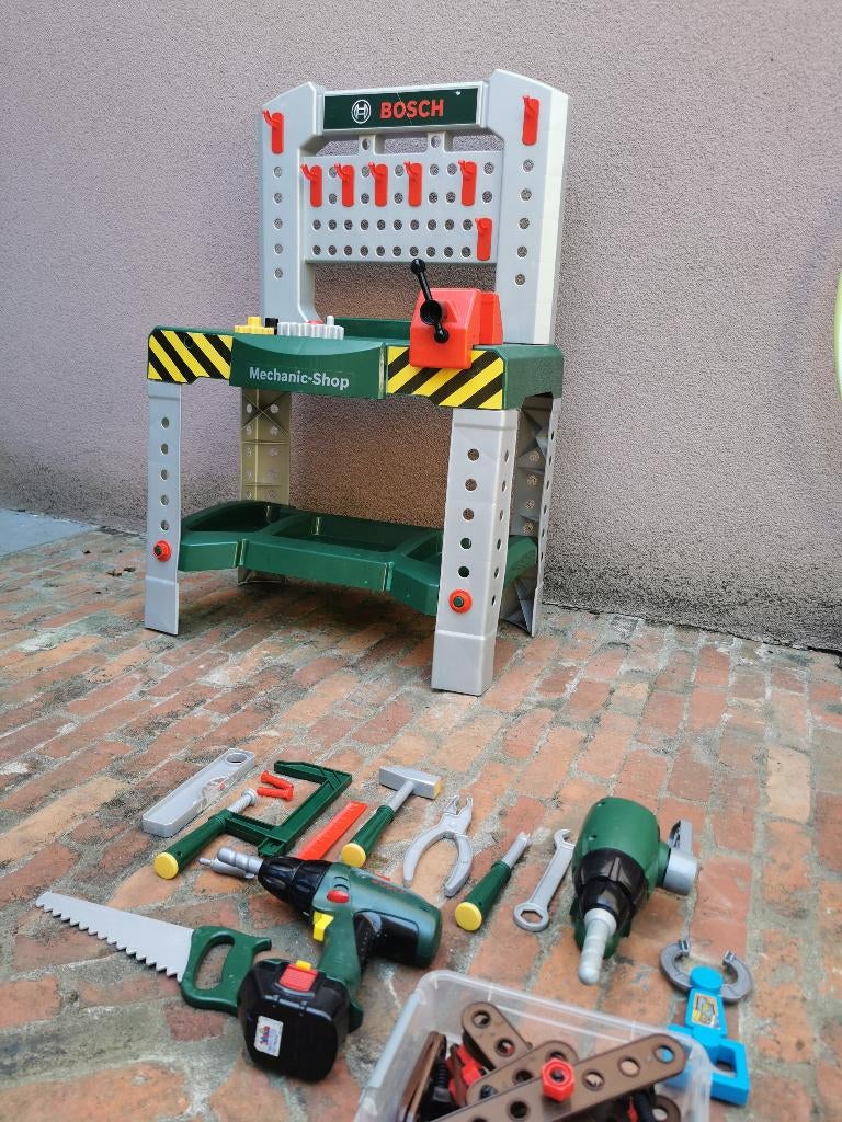 Speel Werkbank van Bosch, Kinderen en Baby's, Ophalen, Gebruikt