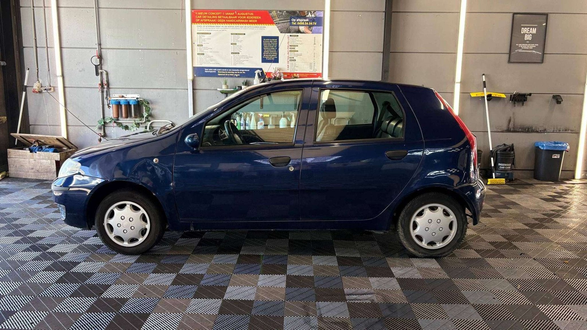 Fiat Punto 1.2 benzine manueel bj2008 5deurs eur4, Auto's, 59 pk, Elektrische ramen, Gebruikt, 1242 cc