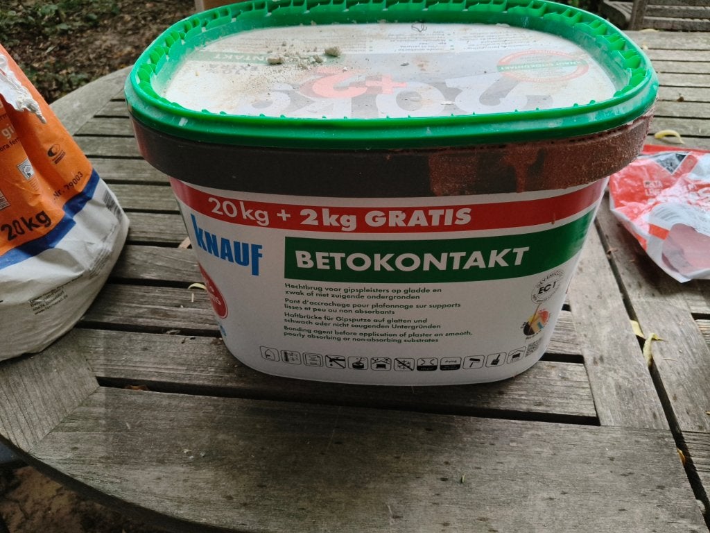 Betonkontakt Knauf, Doe-het-zelf en Bouw, Ophalen, Gebruikt, Verf, 10 tot 15 liter