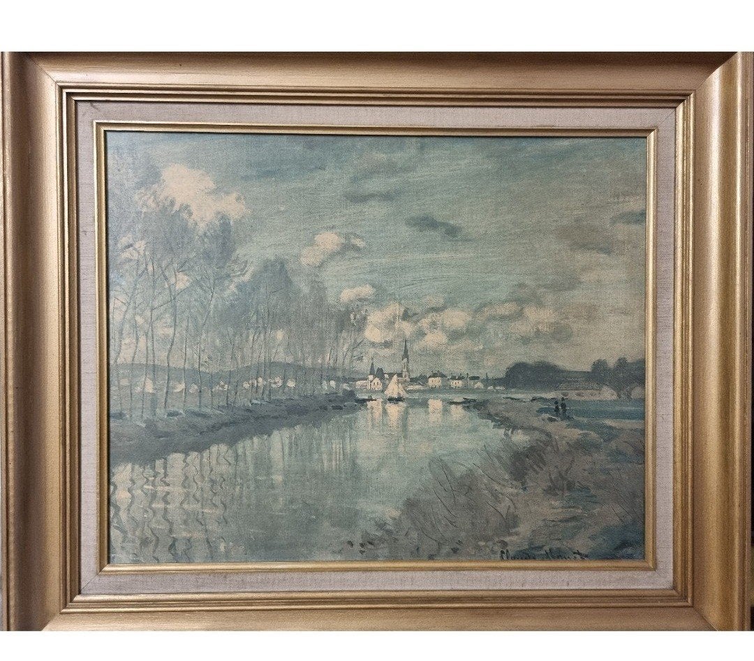 Schilderij Claude Monet, Ophalen