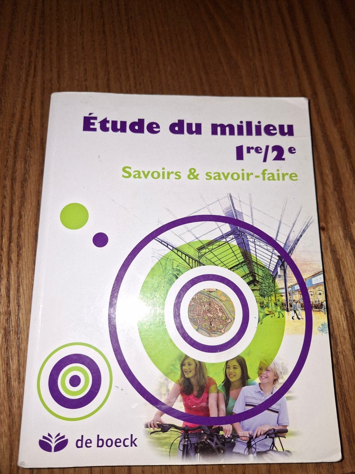Étude du milieu 1er/2e, Livres, Enlèvement ou Envoi, Secondaire, Géographie, Jean-Michel brogniet