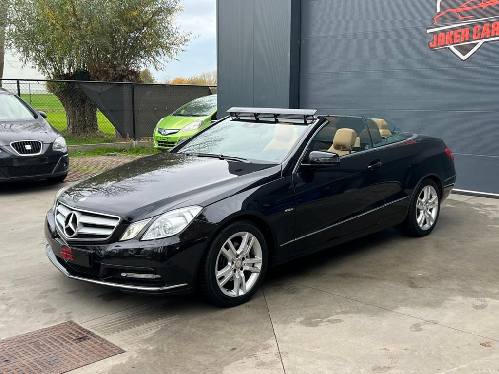 Mercedes-Benz E 220 CDI Cabrio Avantgarde Camera Navi Xenon, Autos, Cuir, Euro 5, Achat, Entreprise