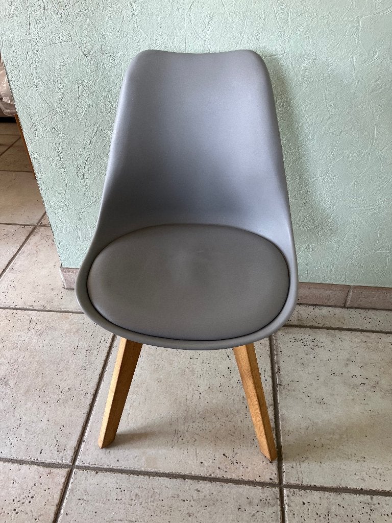 Keukenstoelen, Huis en Inrichting, Stoelen, Ophalen, Gebruikt, Grijs