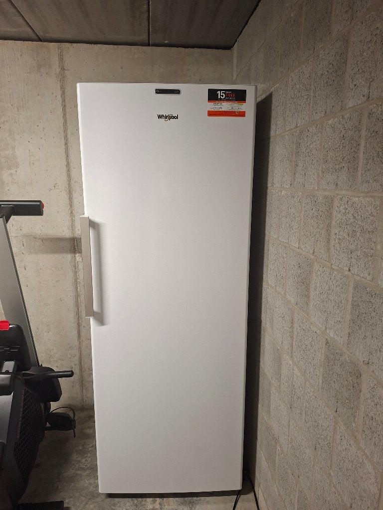 Diepvries whirlpool, Electroménager, Congélateurs, Congélateur, 160 cm ou plus, Enlèvement, Utilisé
