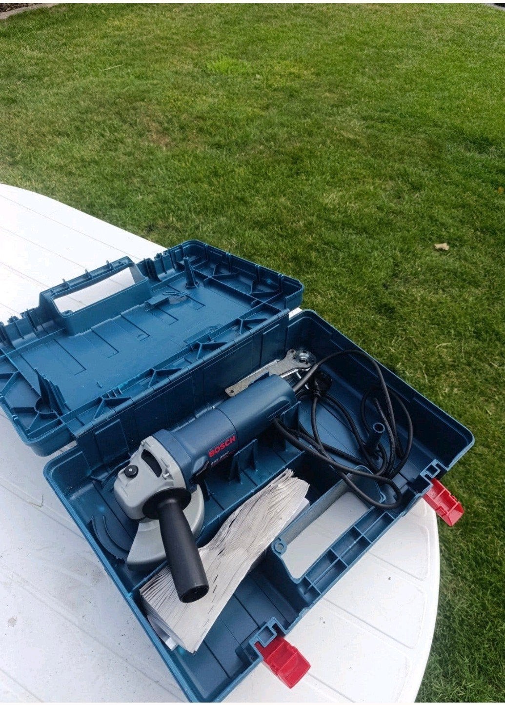 bosch gws 815. nieuw in doos maar werkt niet., Ophalen