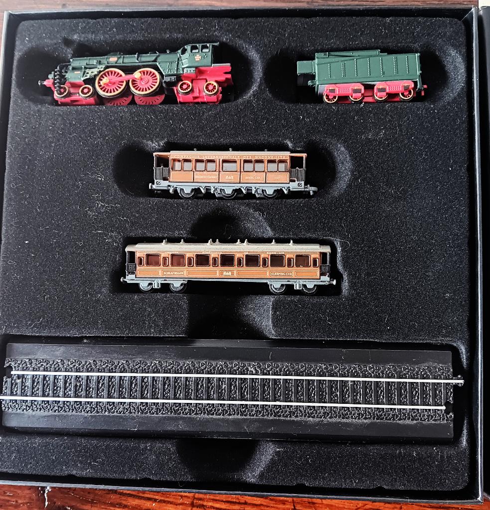 miniatuurtreintje  1/220, Ophalen
