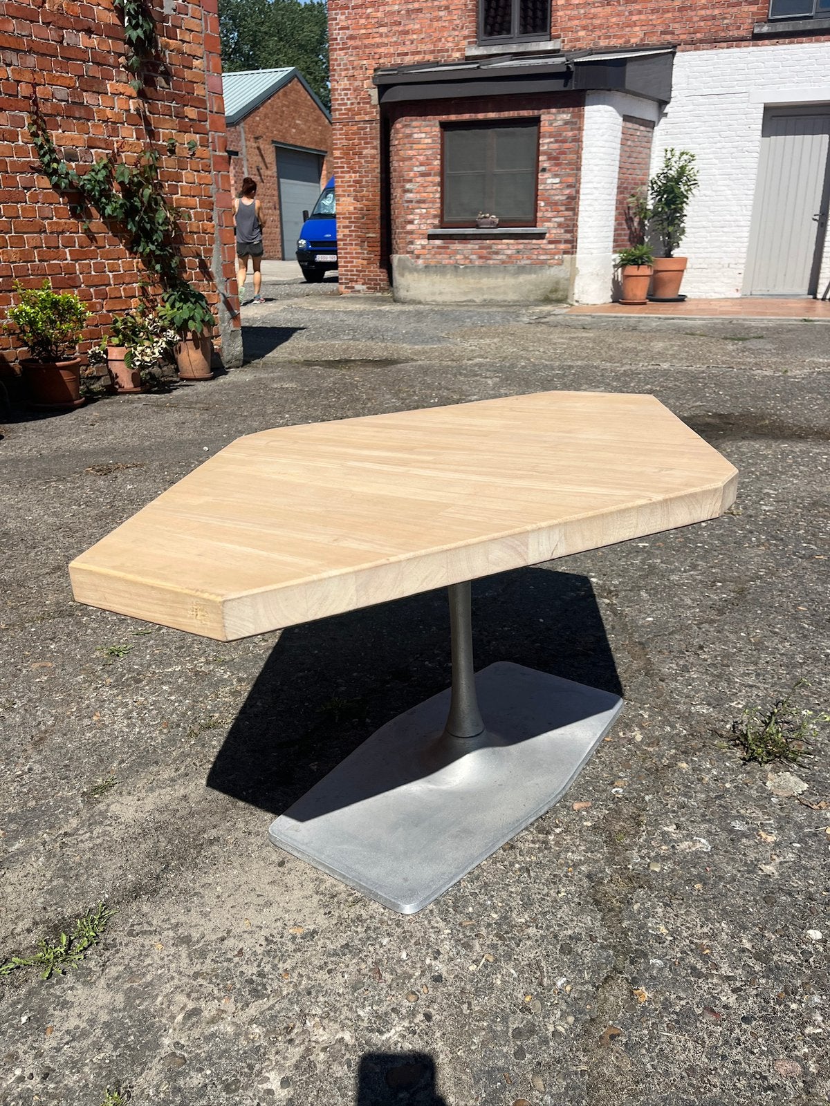 Salontafel Vintage poot, Ophalen, Zo goed als nieuw, Overige vormen, 5 – 50