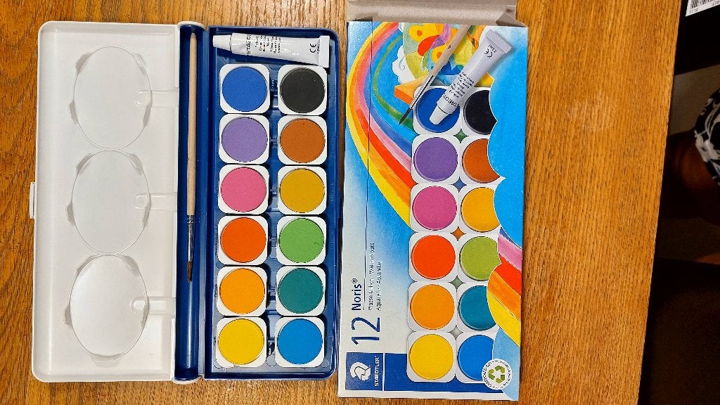 Staedtler 12 Noris waterverf nieuw, Enlèvement ou Envoi, Neuf, Aquarelle