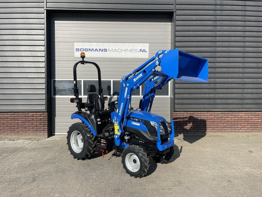 Solis 26 HST minitractor met voorlader / frontlader NIEUW, Articles professionnels, Agriculture | Tracteurs, jusqu'à 2500, Autres marques