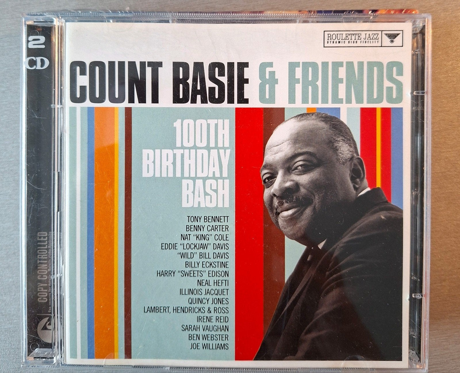 2cd. Count Basie & Friends.  100th Birthday Bash., Cd's en Dvd's, Cd's | Jazz en Blues, Ophalen of Verzenden