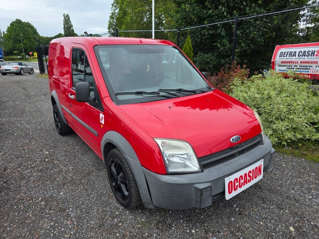 Ford Transit Connect 1.8tdci 2007 90ch, Rouge, Achat, Entreprise, 2 places