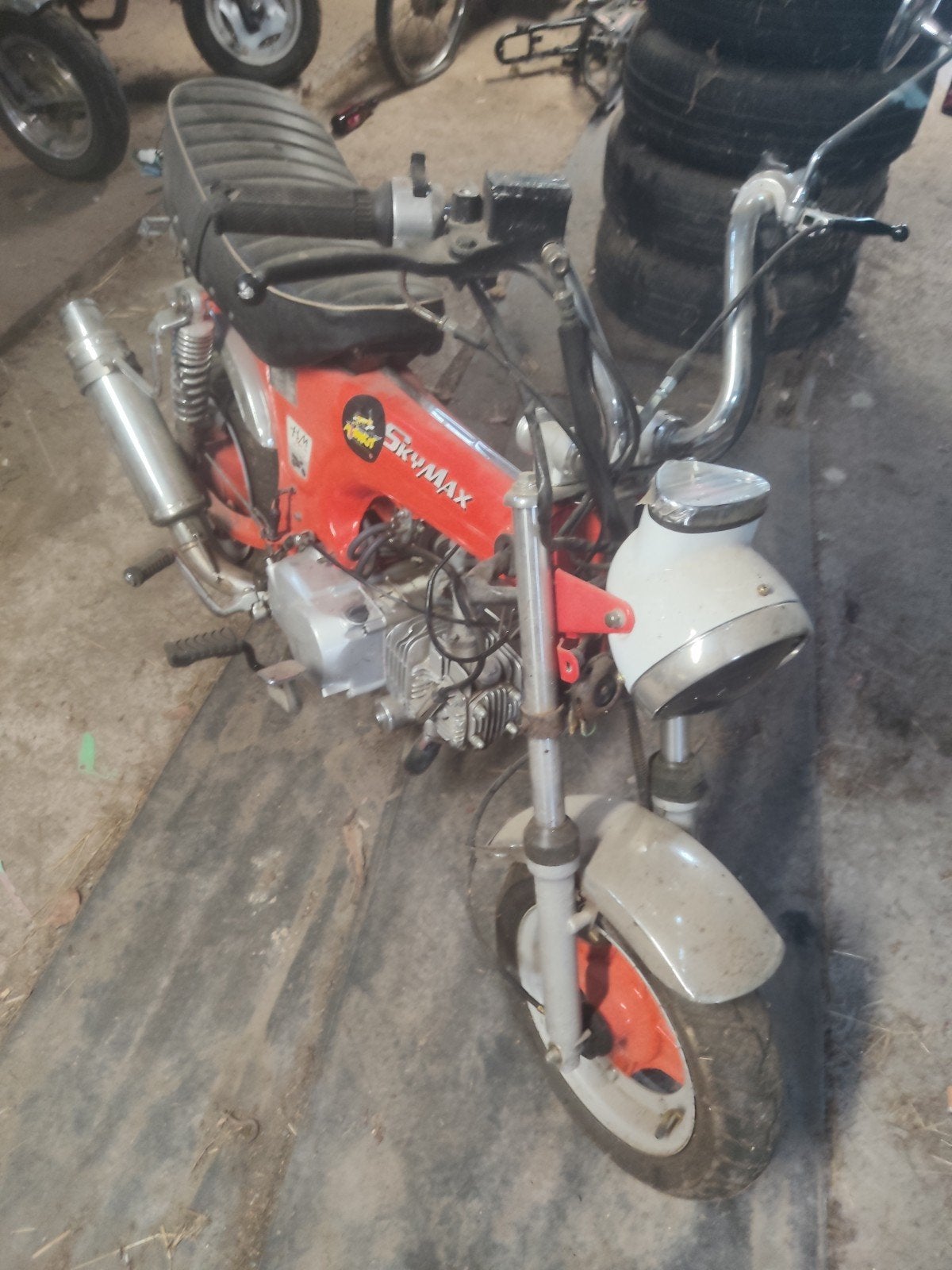 dax réplique 124cc, Enlèvement