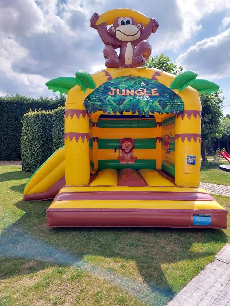 TE HUUR Springkasteel  Monkey, Hobby & Loisirs créatifs, Articles de fête | Location, Enlèvement
