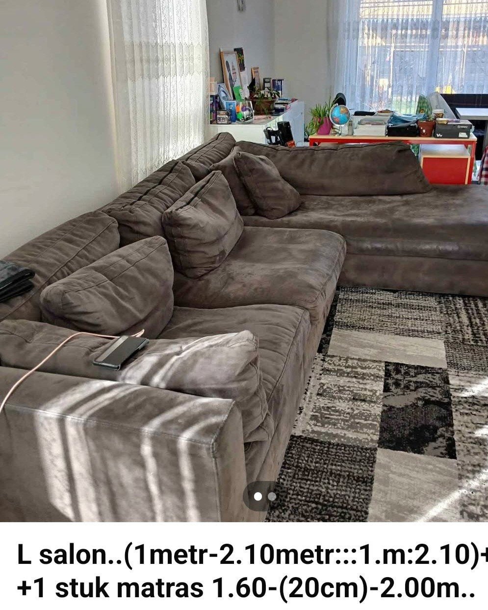 gratis hoek zetel  afhale  0487569298 genk, Enlèvement ou Envoi