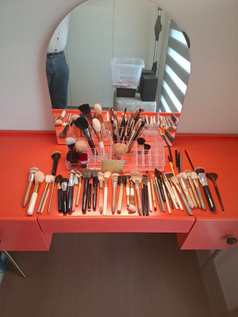 make up borstel set cent pur cent en Im clean, Handtassen en Accessoires, Uiterlijk | Cosmetica en Make-up, Ophalen of Verzenden