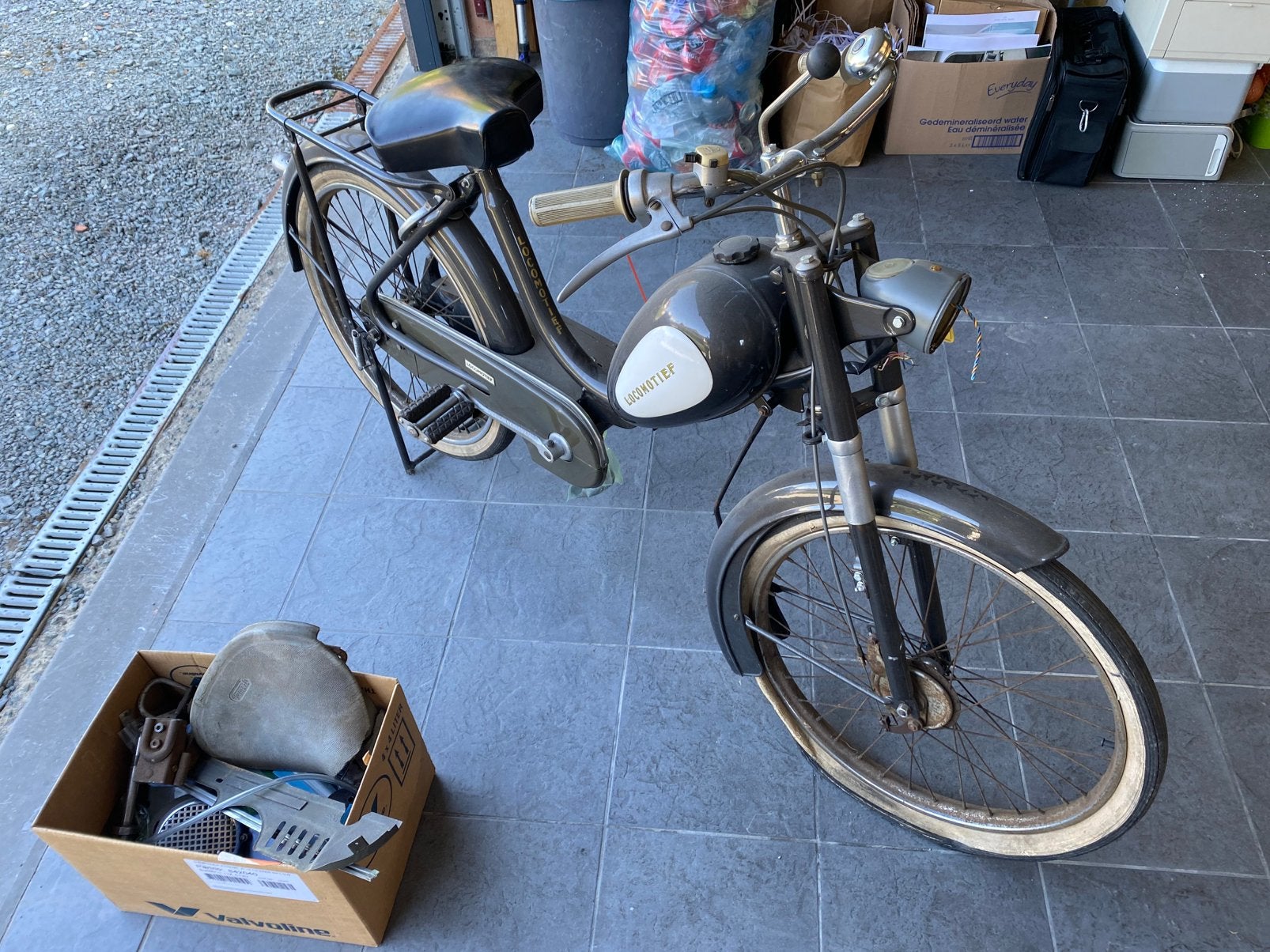 Locomotief snorfiets, Vélos & Vélomoteurs, Pièces de cyclomoteur | Vélomoteurs, Enlèvement, Utilisé