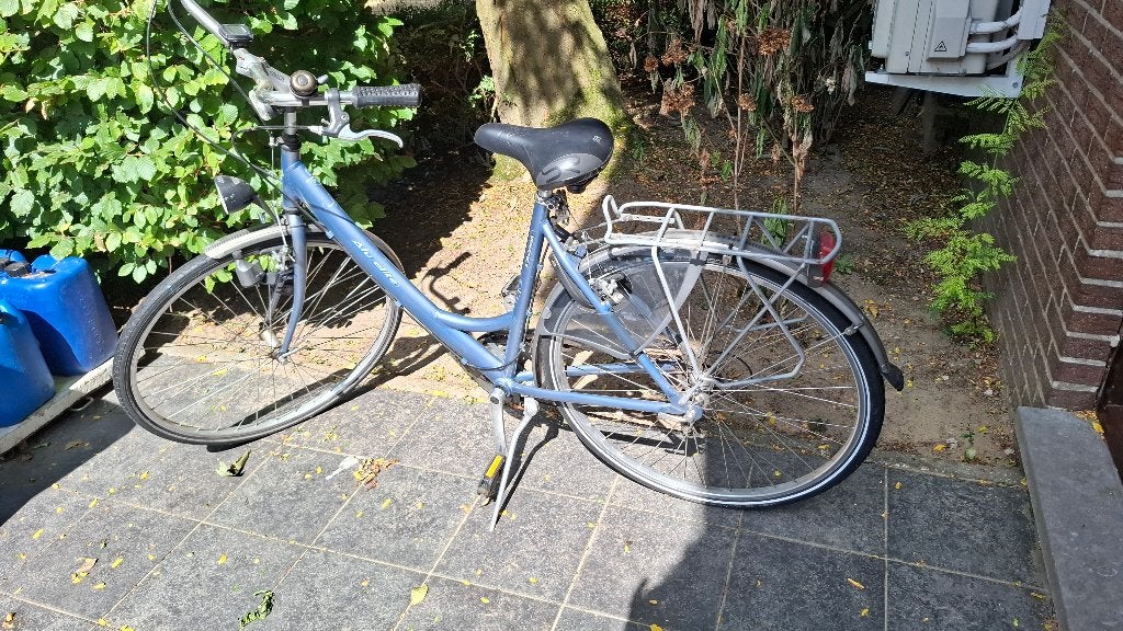 dames fiets, Fietsen en Brommers, Fietsen | Dames | Damesfietsen, Gebruikt, Velgrem, 47 tot 50 cm, Versnellingen