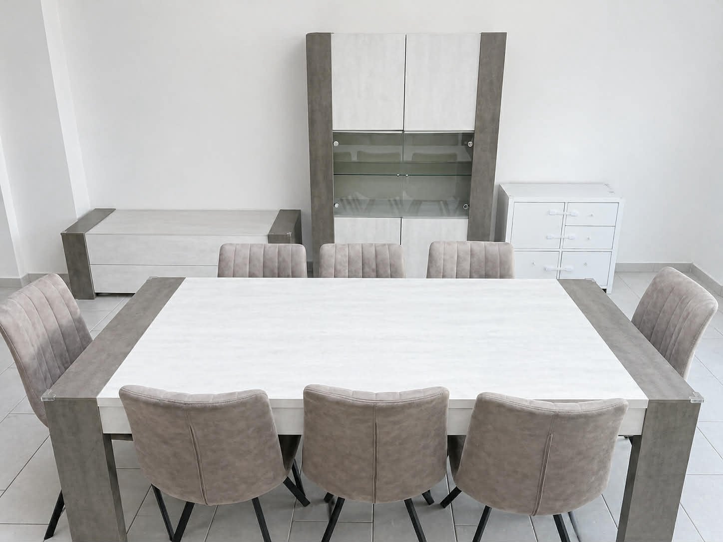 Eetkamermeubelen, Maison & Meubles, Salles à manger complètes, Utilisé, 6 à 8 chaises, Enlèvement