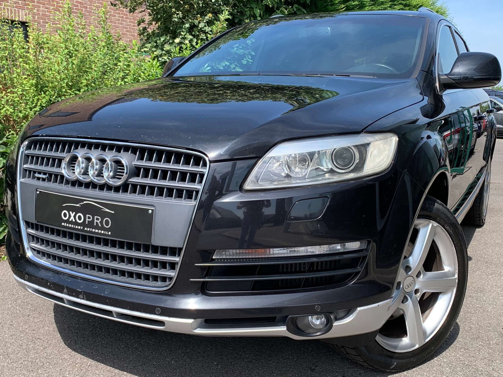 Audi Q7 3.0 TDI QUATTRO / S-Line / Xenon / Cuir / Gps / Came, Auto's, Automaat, Gebruikt, Zwart, Leder