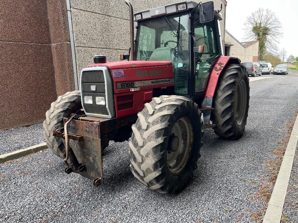 Massey ferguson 6160, Zakelijke goederen, Landbouw | Tractoren, Ophalen, 80 tot 120 Pk, Gebruikt, 7500 tot 10000