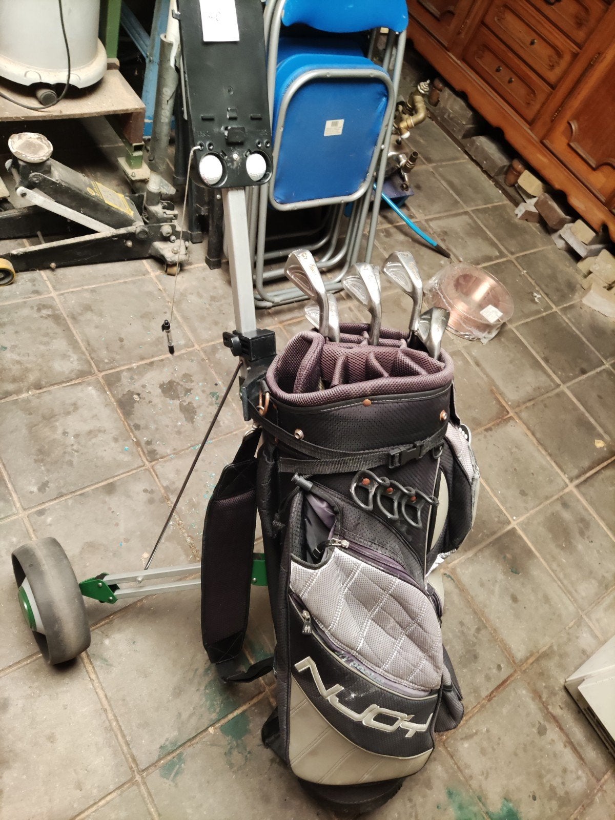 Golfset met trolley, Sport en Fitness, Ophalen, Set