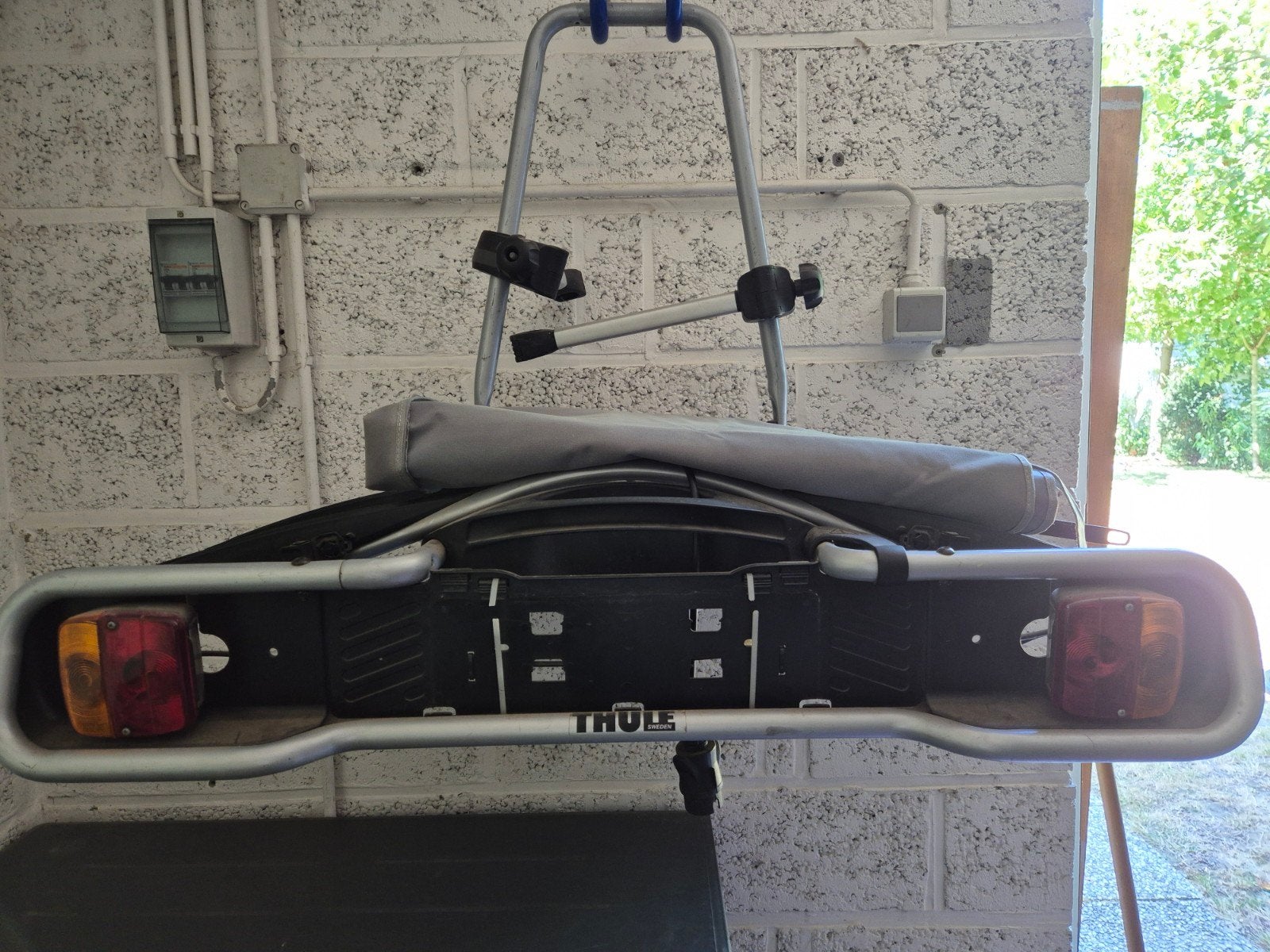 THULE voor twee fietsen, Auto diversen, Fietsendragers, Ophalen, 2 fietsen, Gebruikt, Trekhaakdrager