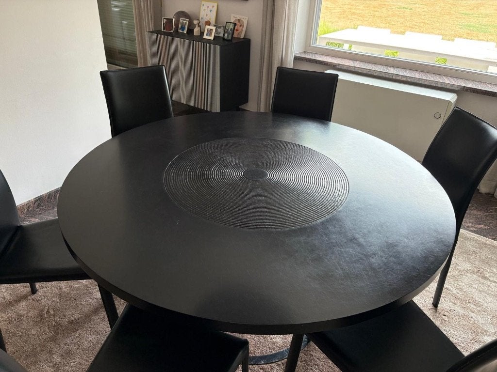 eettafel design, Ophalen, Zo goed als nieuw, Rond