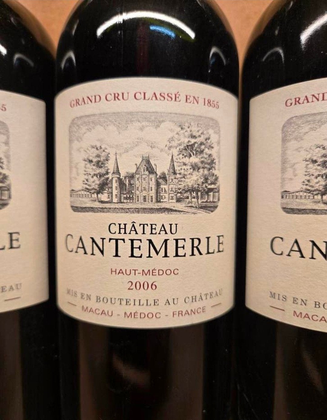 Château cantermelle 2006 haut médoc, Collections, Enlèvement