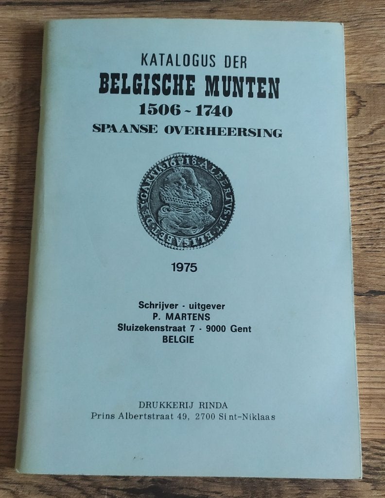 Catalogue des pièces belges 1506-1740 : domination espagnole, Timbres & Monnaies, Monnaies & Billets de banque | Accessoires, Enlèvement ou Envoi