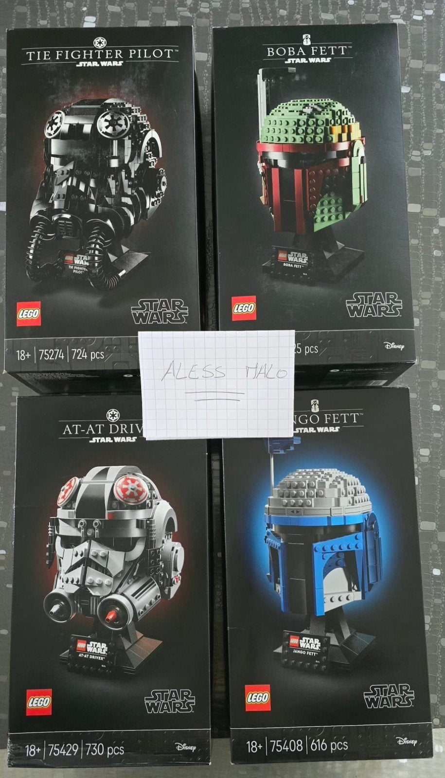 Casques Lego Star Wars, Neuf, Lego, Ensemble complet, Complet