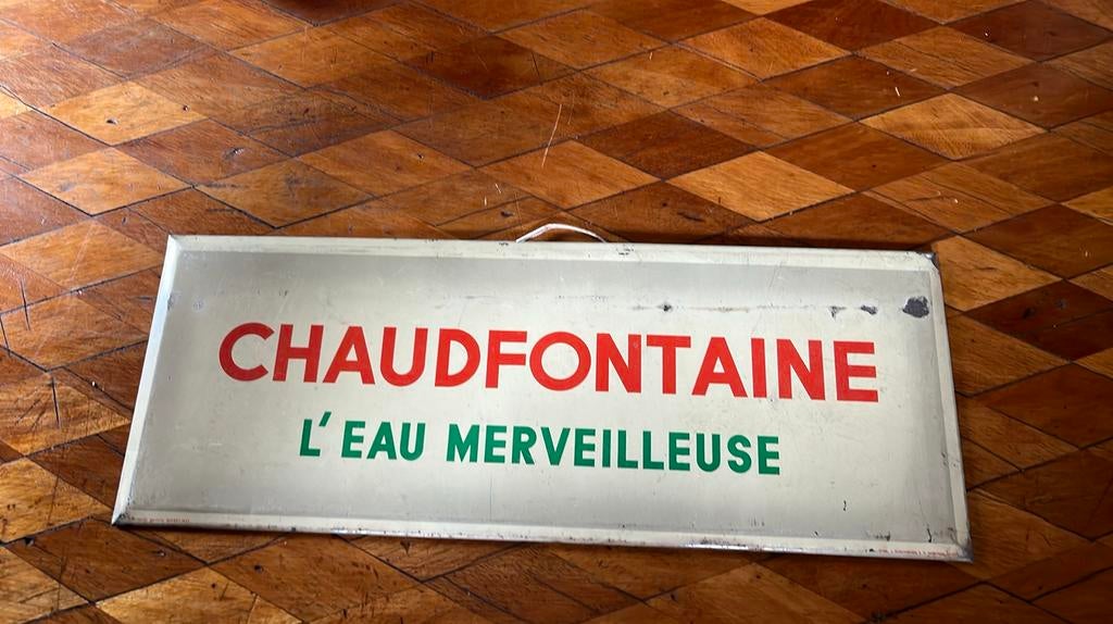 Publicité ancienne Chaudfontaine l’eau merveilleuse, Collections, Enlèvement ou Envoi, Comme neuf