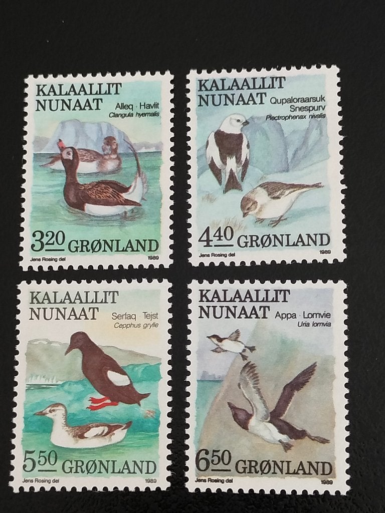 Groenland 1989 - vogels **, Verzenden, Denemarken, Postfris