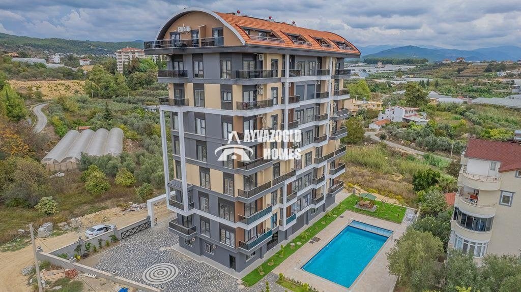 ID 5283  Appartement 1+1 à vendre à Avsallar, Immo, Ville, Turquie, 50 m², 2 pièces