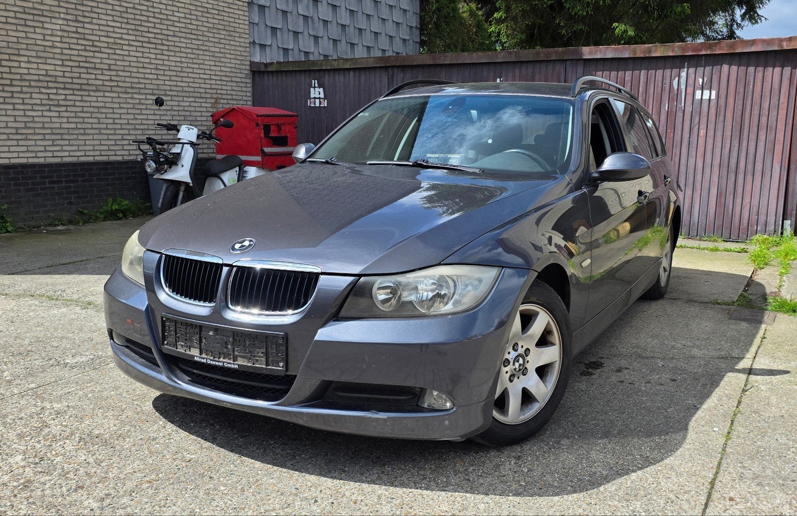 BMW serie3 Break 2007 ESSENCE / AUTOMATIQUE, Auto's, Automaat, Parkeersensor, 1995 cc, Zwart