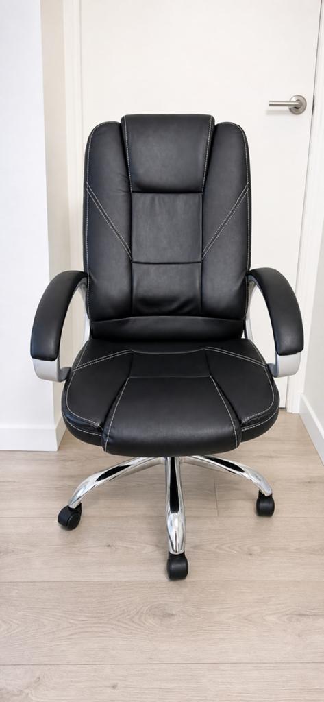 Fauteuil de bureau, Enlèvement, Comme neuf, Noir