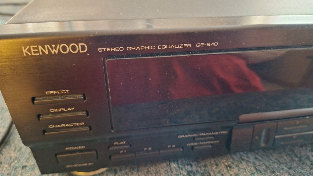 Égaliseur graphique stéréo Kenwood GE-940 GE940, Enlèvement, Utilisé, Autres marques