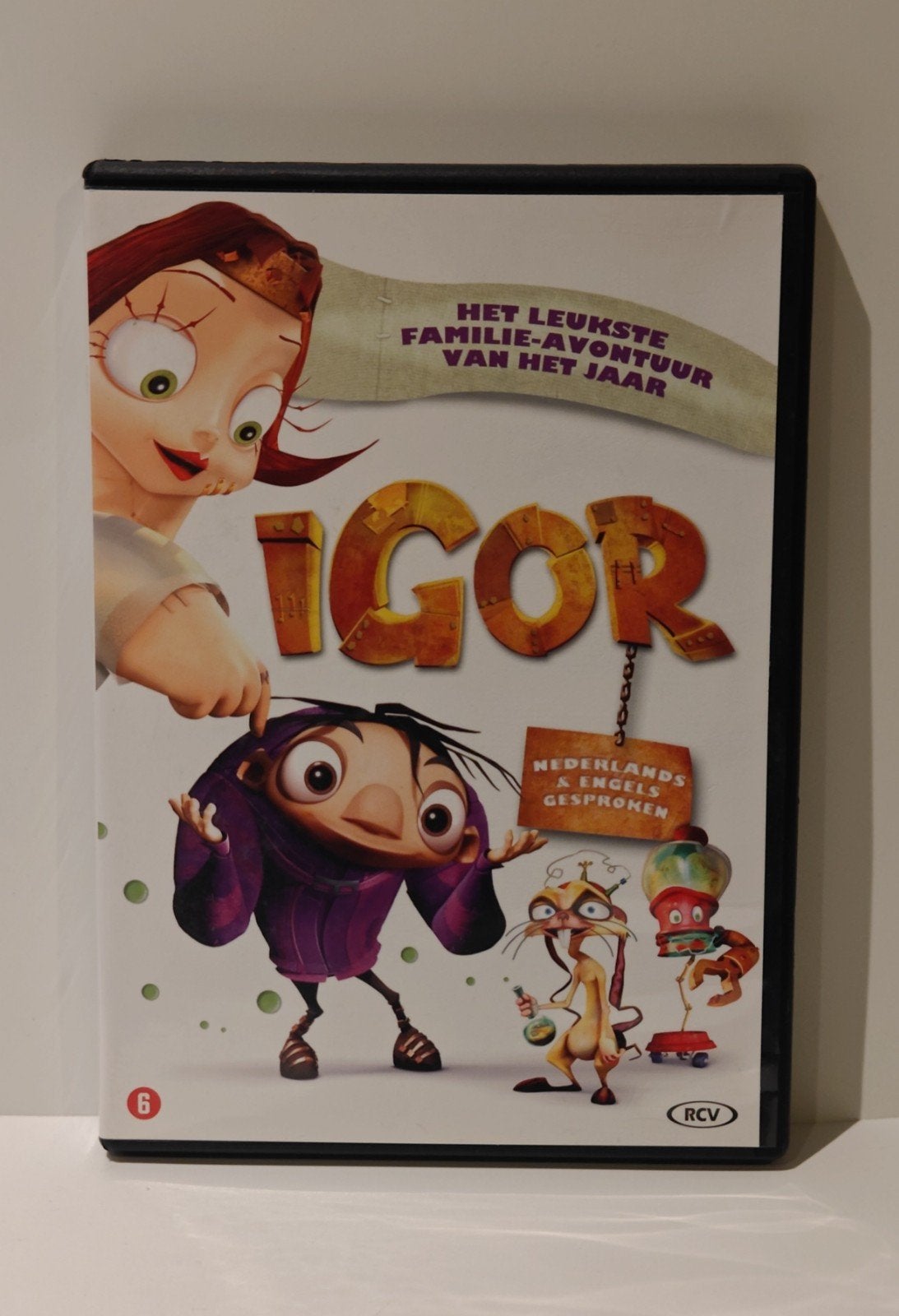 Igor - Het leukste familie-avontuur van het jaar DVD, Vanaf 6 jaar, Ophalen of Verzenden