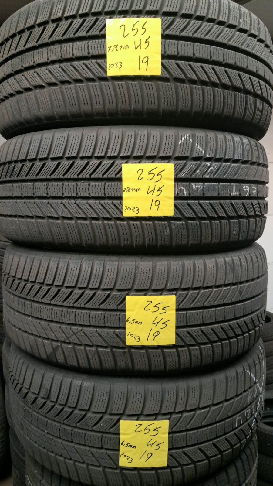 2554519 255/45/19 255/45r19 Démo hivernale continentale, Enlèvement