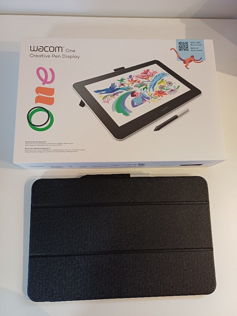 Wacom One 13.3” Pen Display + premium hoes en extra adapter, Ophalen
