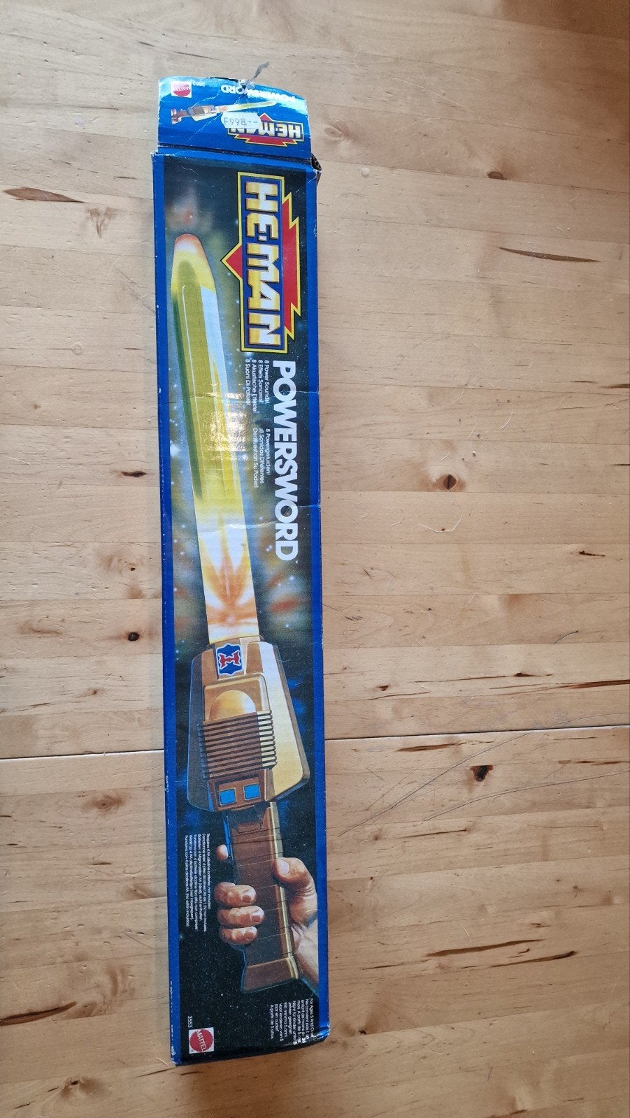 Vintage He-Man Power Sword (Mattel 1983) – Werkend Compleet, Ophalen