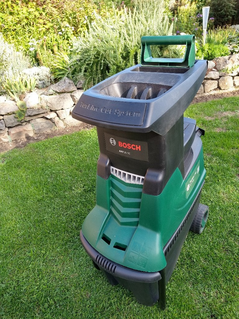 Versnipperaar, hakselaar Bosch, Jardin & Terrasse, Déchiqueteurs, Électrique, Enlèvement, Bosch, Sac de ramassage