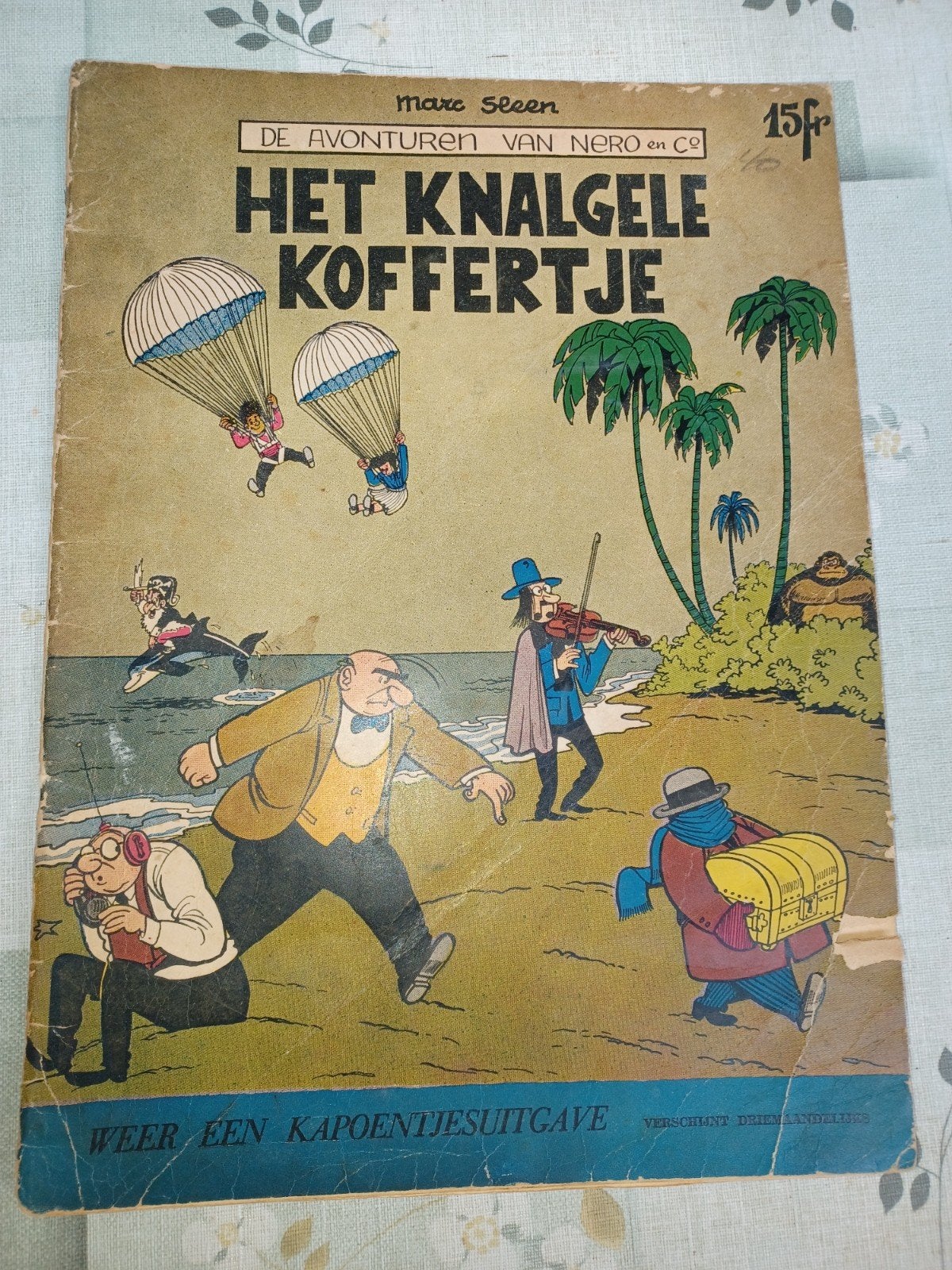 Eerste druk .het knalgele koffertje, Enlèvement ou Envoi