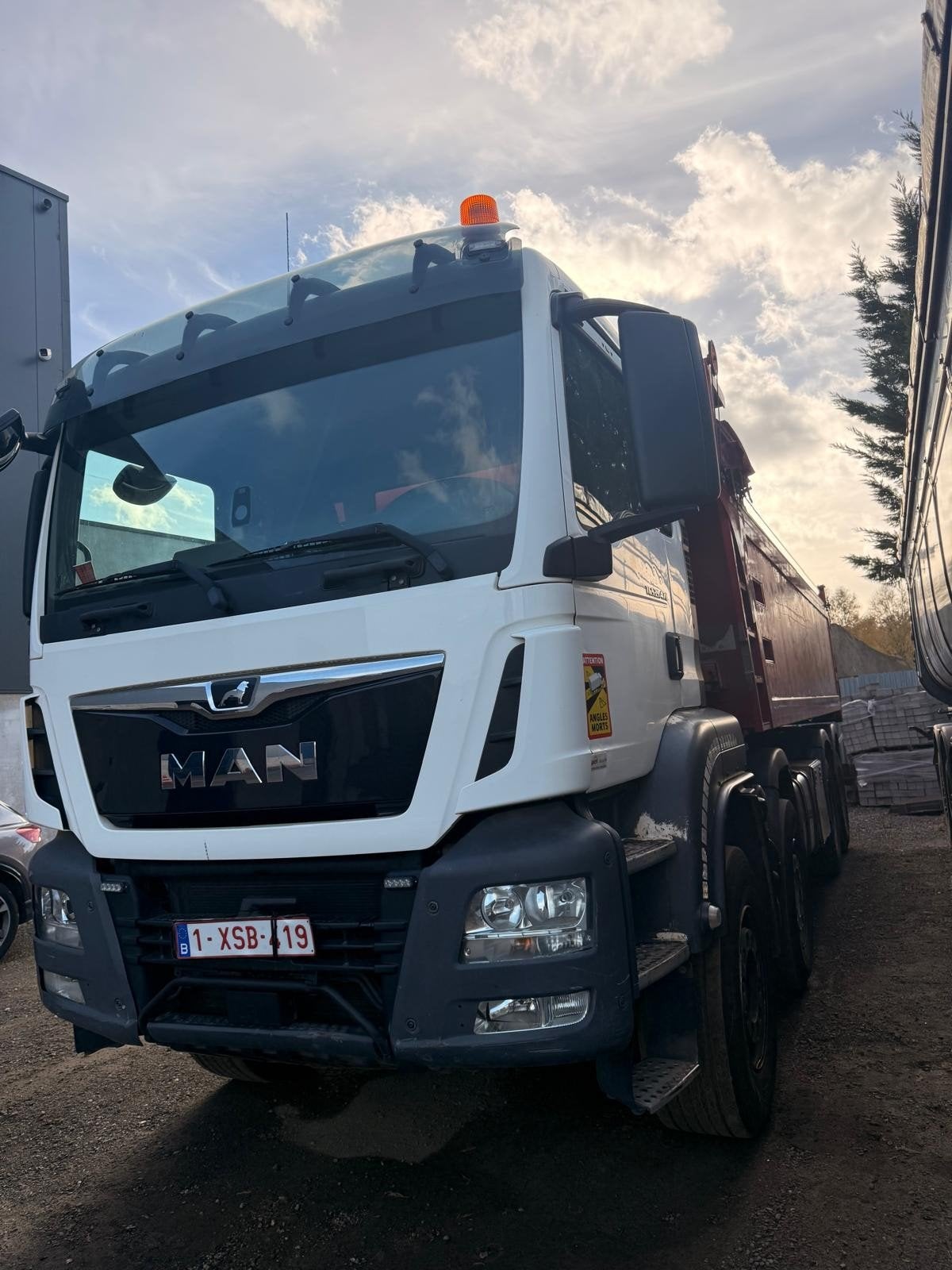 MAN TGS 8x4 bouwjaar 2020, Autos, Achat, Euro 6, Entreprise, MAN