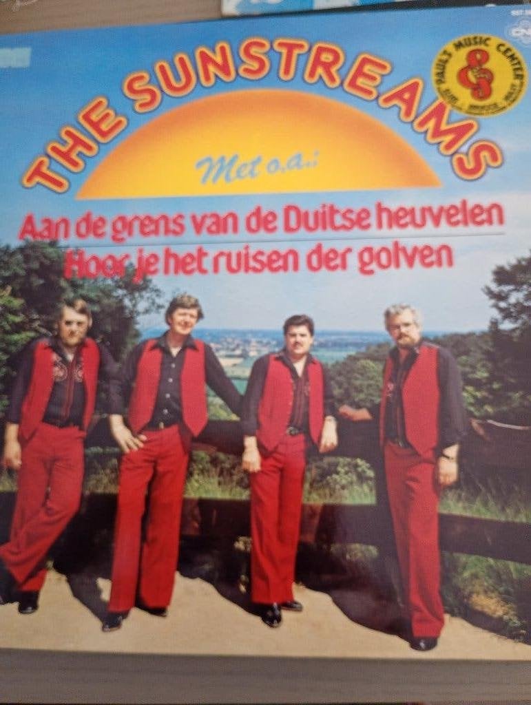 The Sunstreams - Aan de grens van de Duits heuvelen, Cd's en Dvd's, Vinyl | Nederlandstalig, LP, Gebruikt, Verzenden, Fotohoes