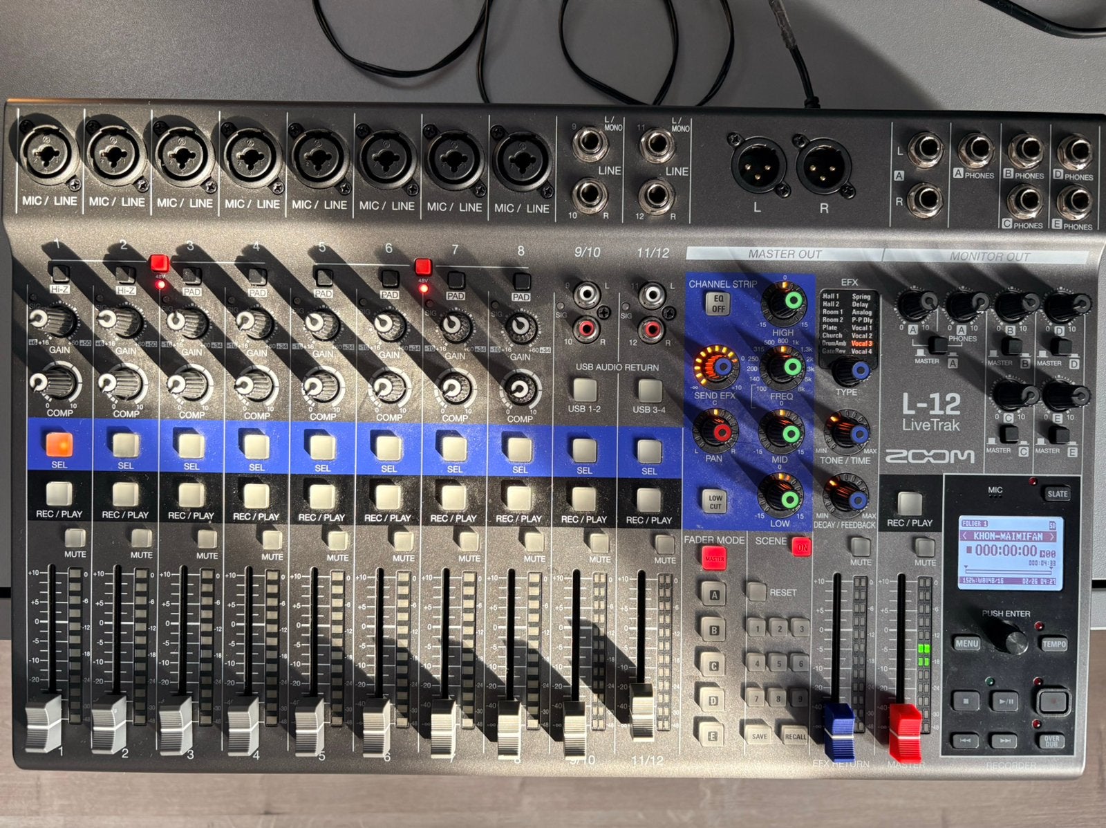 NT1 studiomicrofoon en zoom-opnamemixer, Muziek en Instrumenten, Ophalen, Gebruikt, Studiomicrofoon