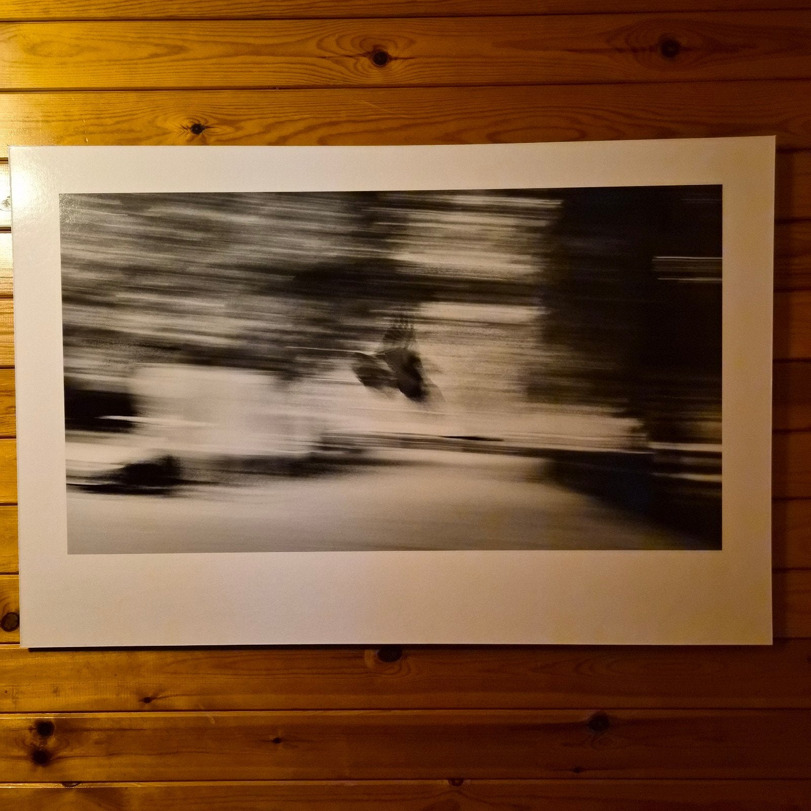 photo format A1 sur dibond, noir et blanc, titre : nano, Enlèvement