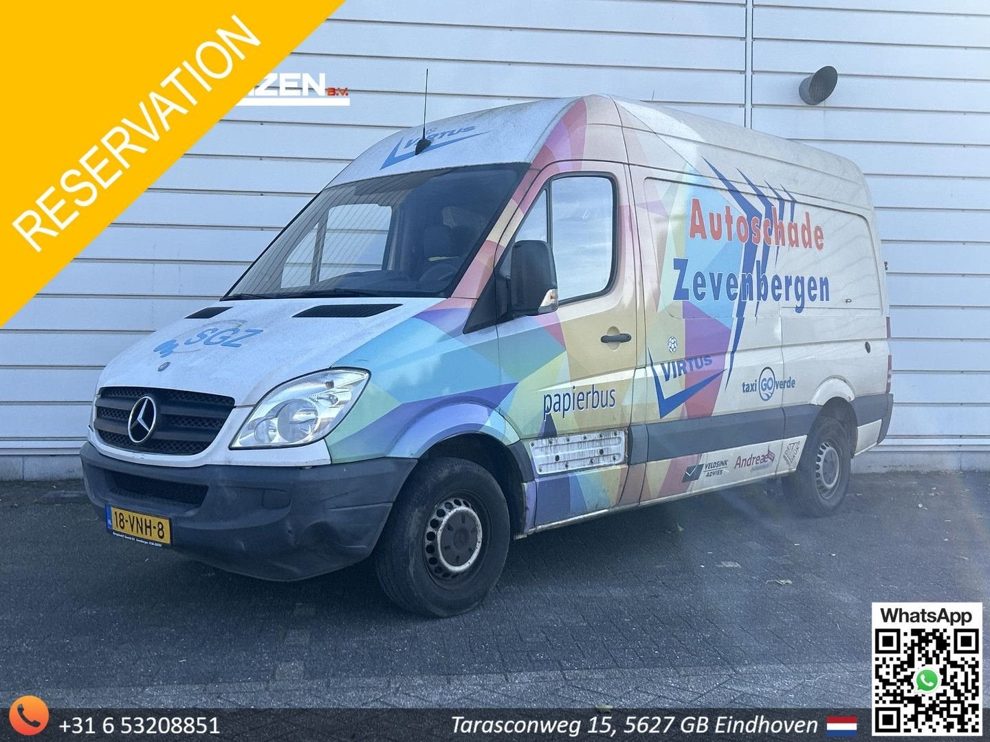 Mercedes-Benz Sprinter 311 2.2 CDI 366 HD | € 3.450,- MARGE!, Automaat, Mercedes-Benz, Bedrijf, Diesel