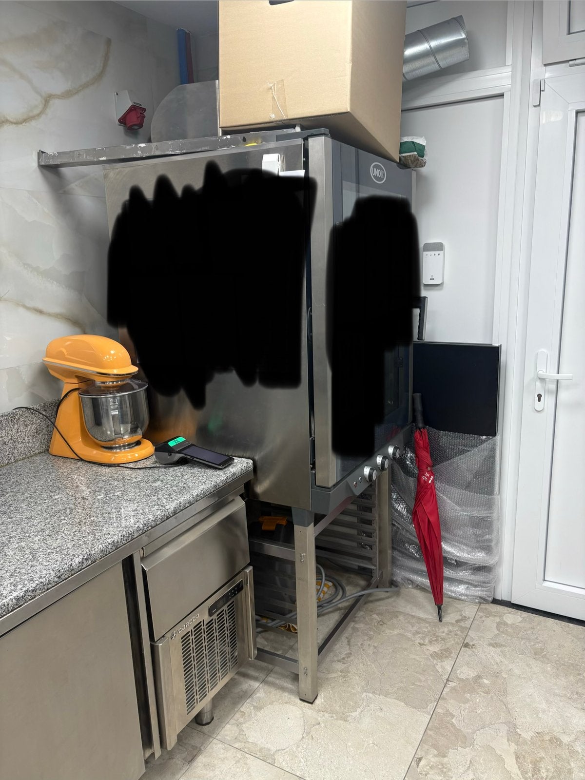 Oven van roestvrij staal, Zakelijke goederen, Ophalen, Gebruikt